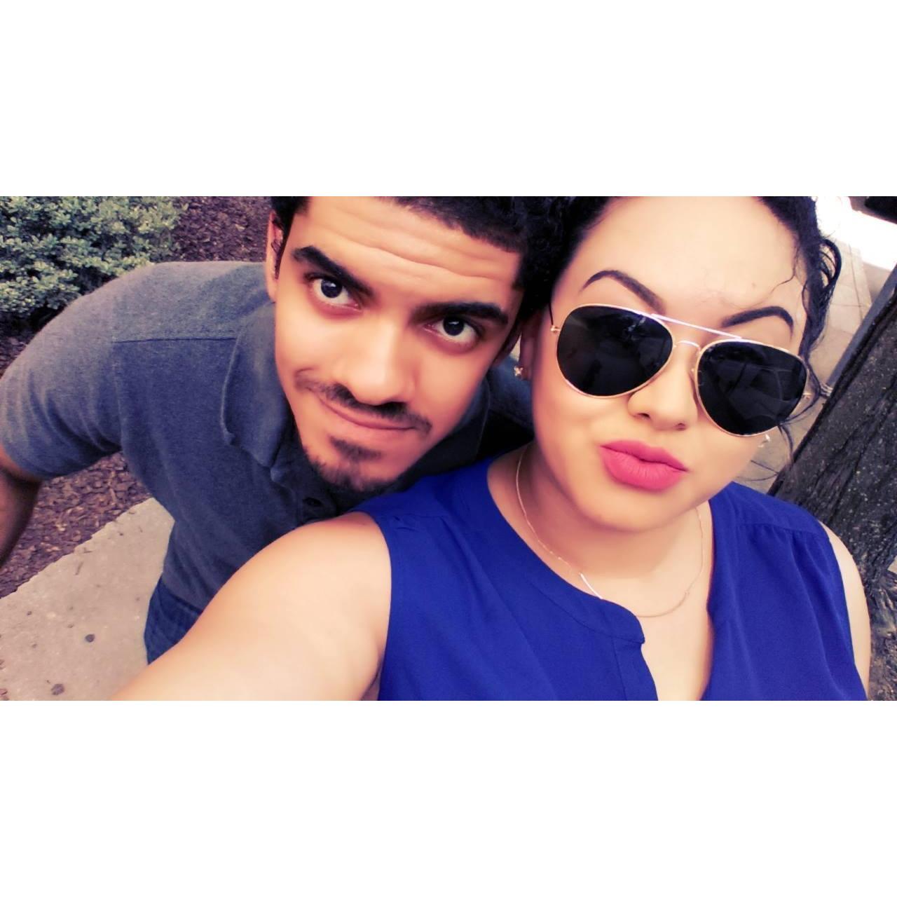 Downtown Selfies! The first to many selfies <3
