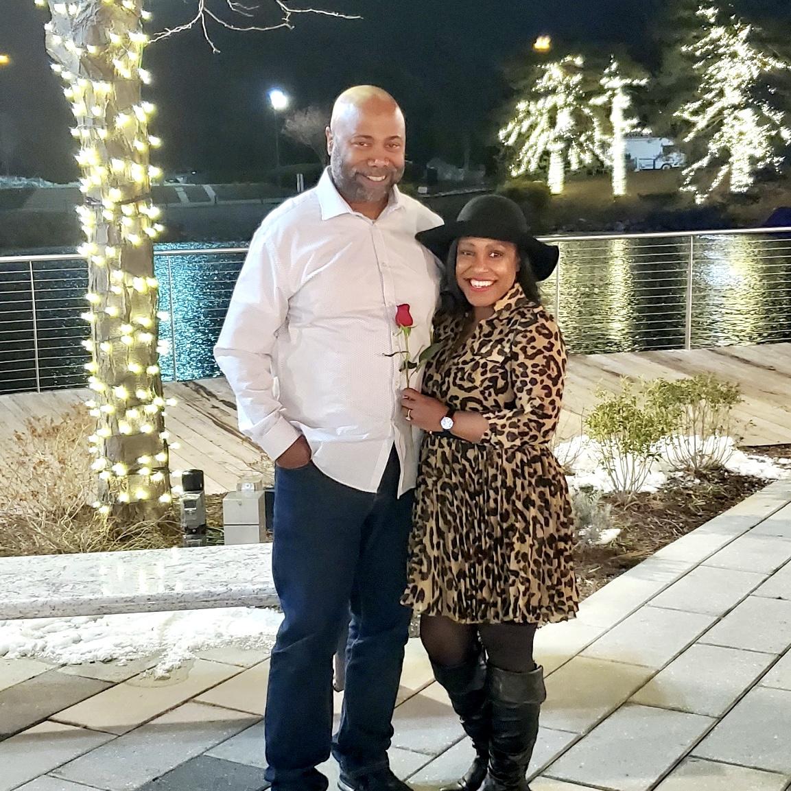 Our first Valentine's Day!