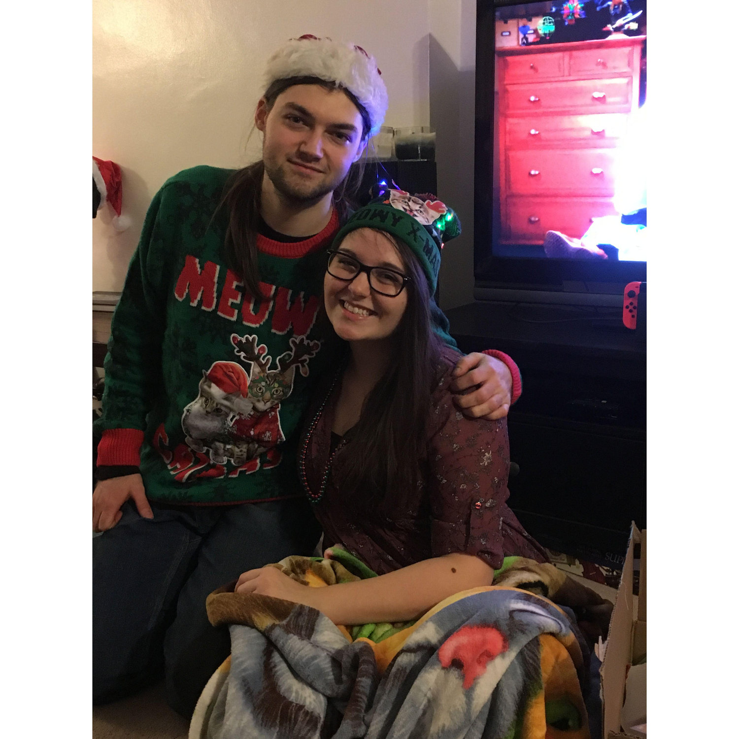 This is Matt and I's first ever picture together!