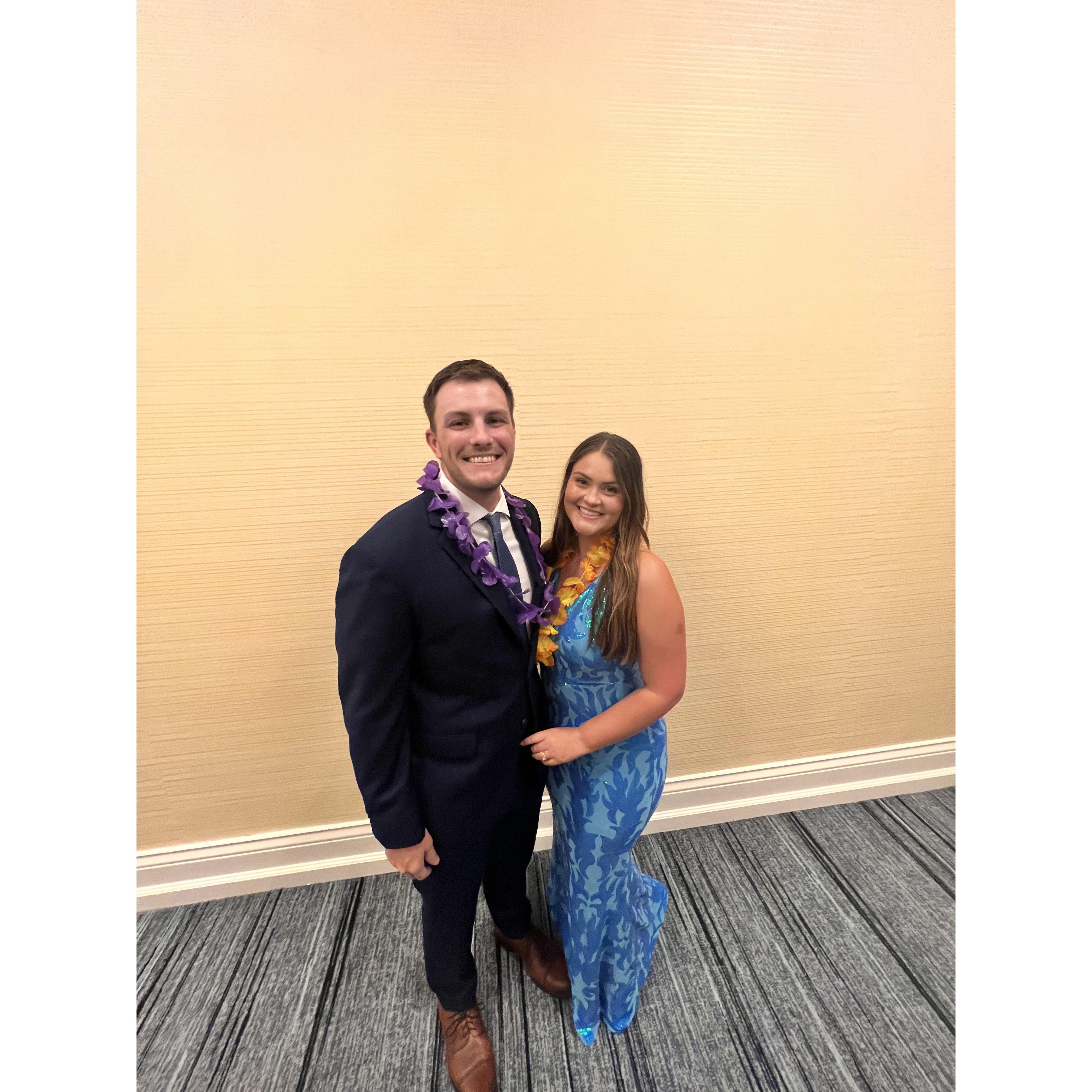 We weren't high school sweethearts, but we still got to go to prom together.