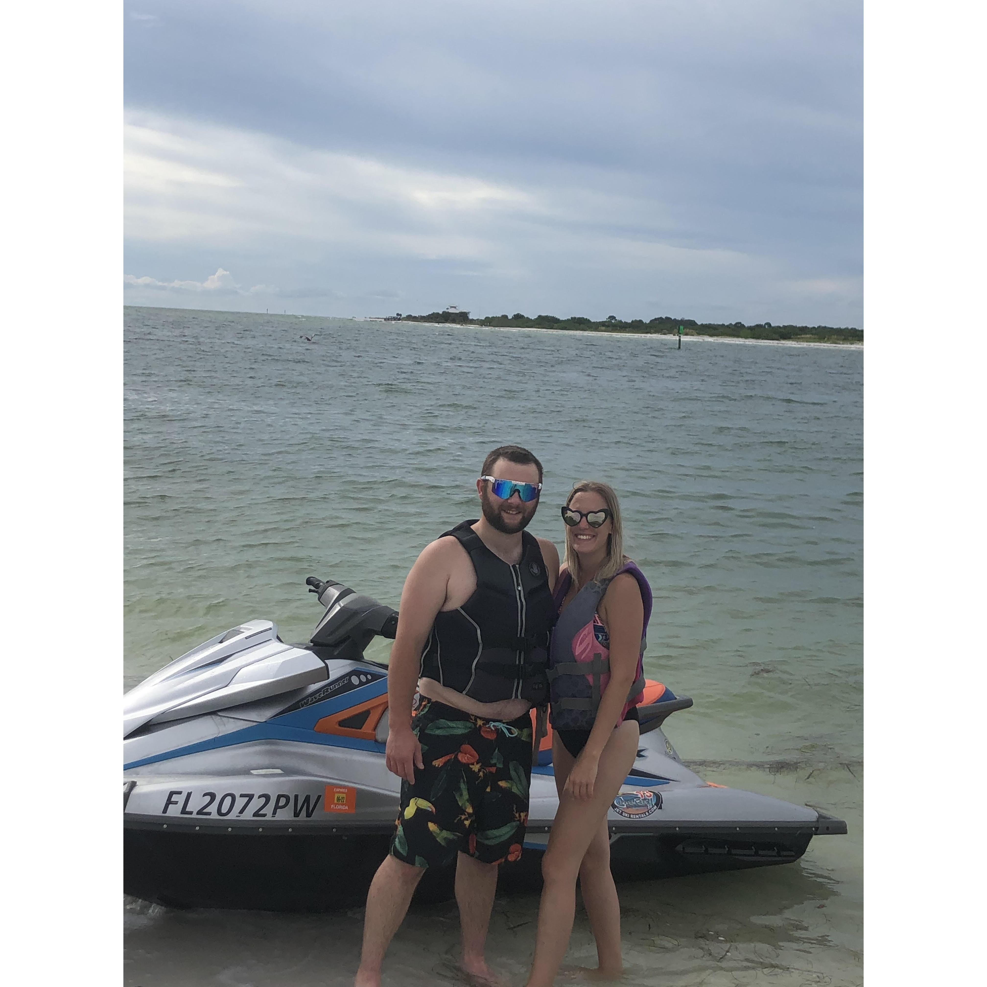 This jet ski was fast, but not as cool as the one we bought for $1.