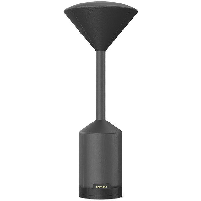 EAST OAK Patio Heater Cover as Accessory for Outdoor Patio Heater, 300D Oxford Fabric, Zipper, Waterproof, Dustproof, Sunproof, 91.3" H x 34.6" Dome x 19.88" Base, Dark Gray