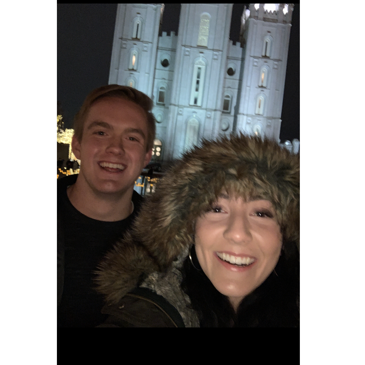Our first date😊 December of 2018