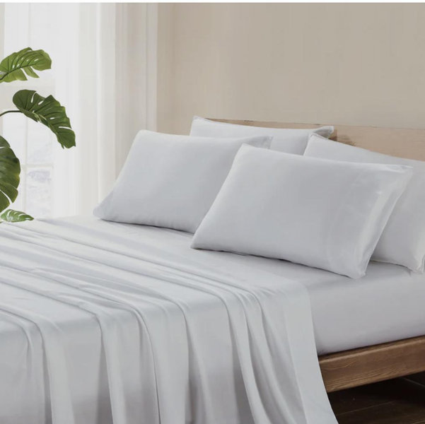 Bamboo Sheet Set - White, Cal King