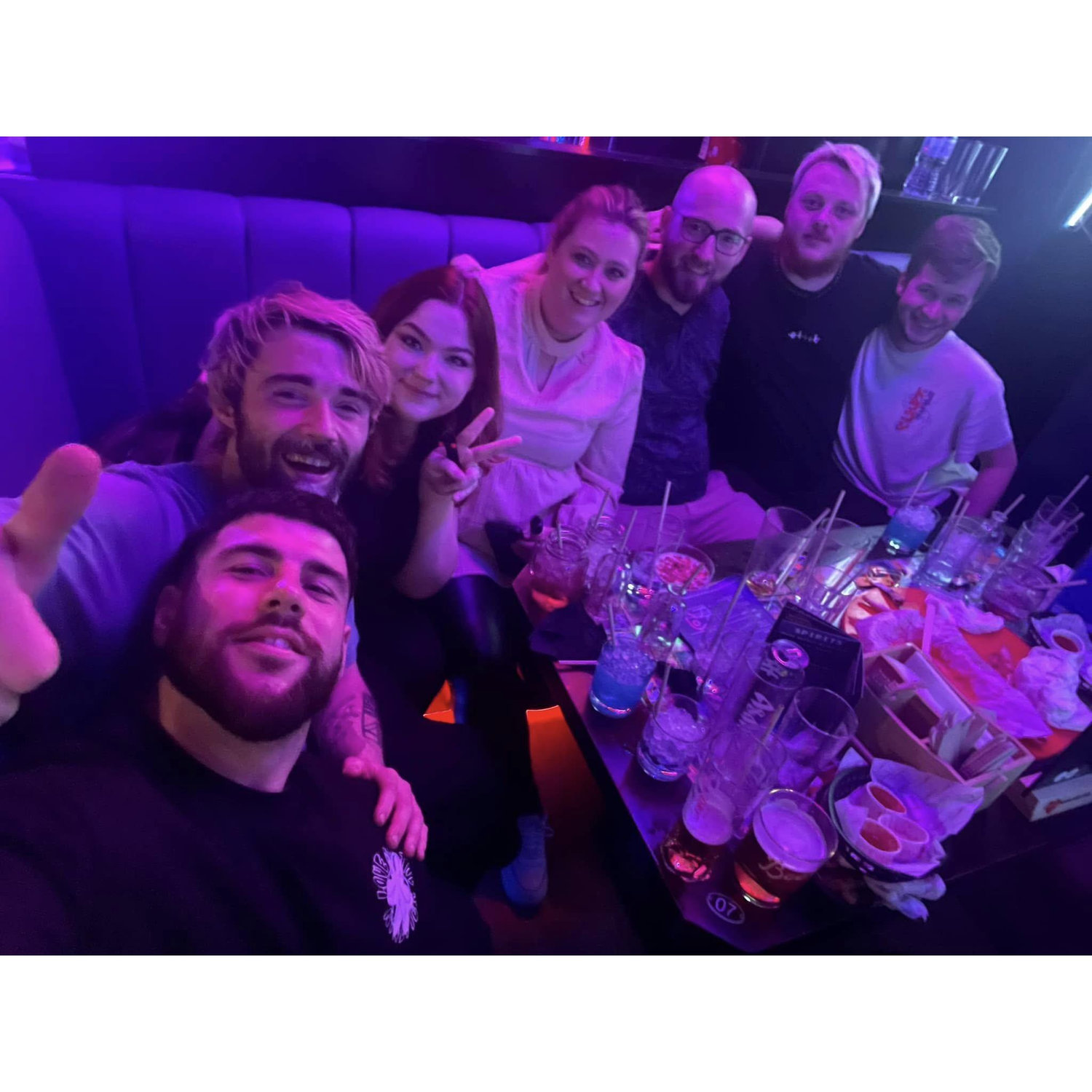 Friends at Pixel Bar watching the League of Legends Championship!