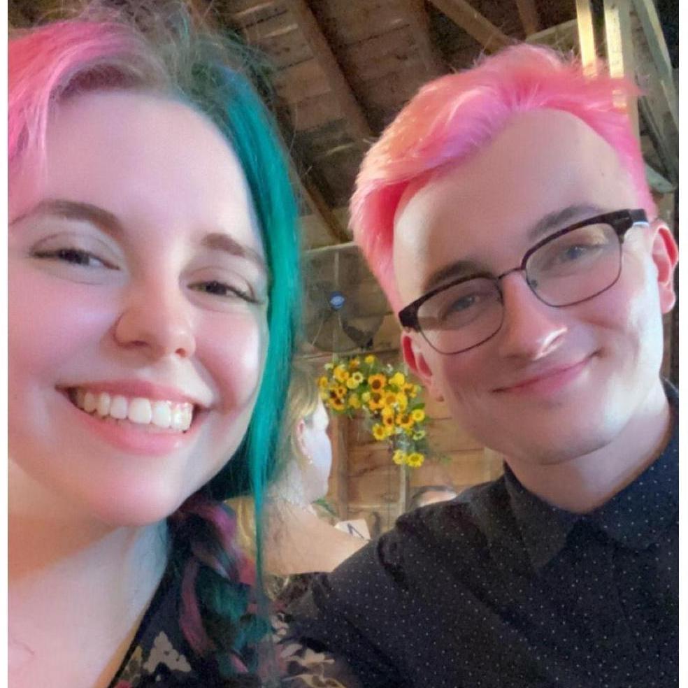 Here is evidence of Jacob having allowed Mannon to dye his hair pink. If only she could convince him to do it again.