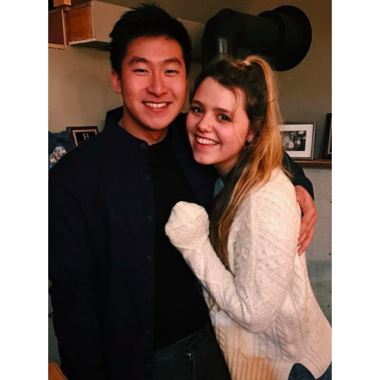 Samantha first brought Sam home for Thanksgiving in 2016