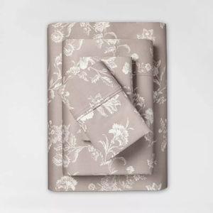 Threshold Cotton Sateen, 4 pc Sheet Set