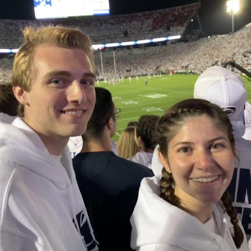 Our first Penn State White Out game!