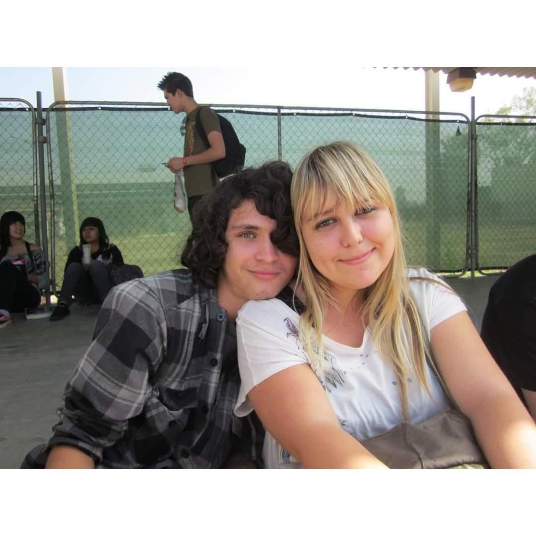 First pic together as friends