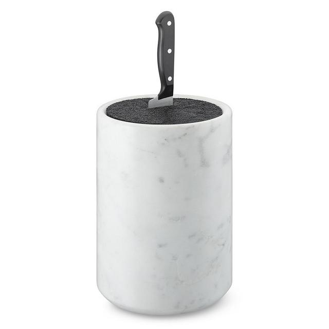 Marble Knife Holder with Kapoosh® Insert
