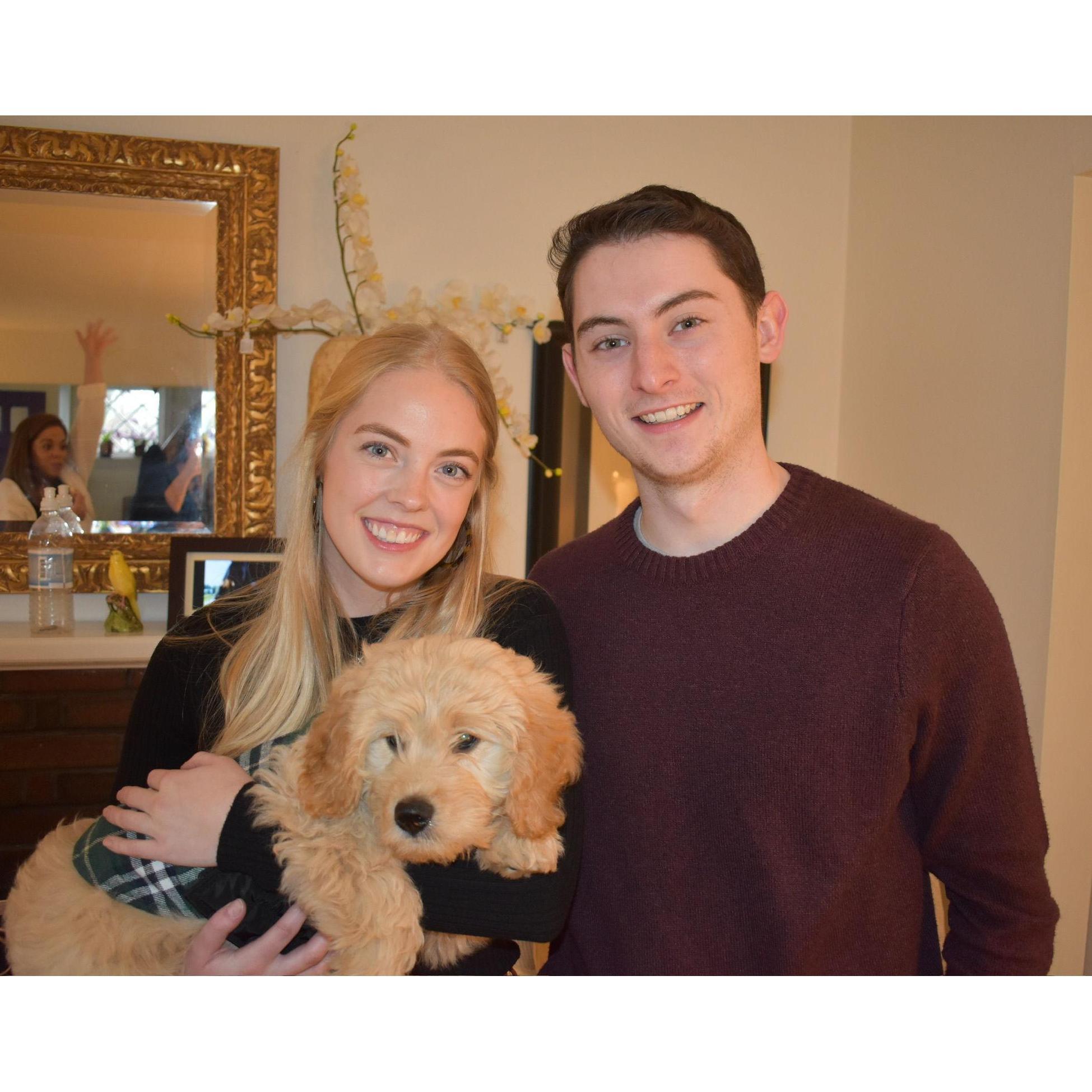 Theo and Joe's first McConaughey Thanksgiving in 2020!