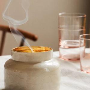 Capri Blue Volcano Capiz Jar Candle​ in L