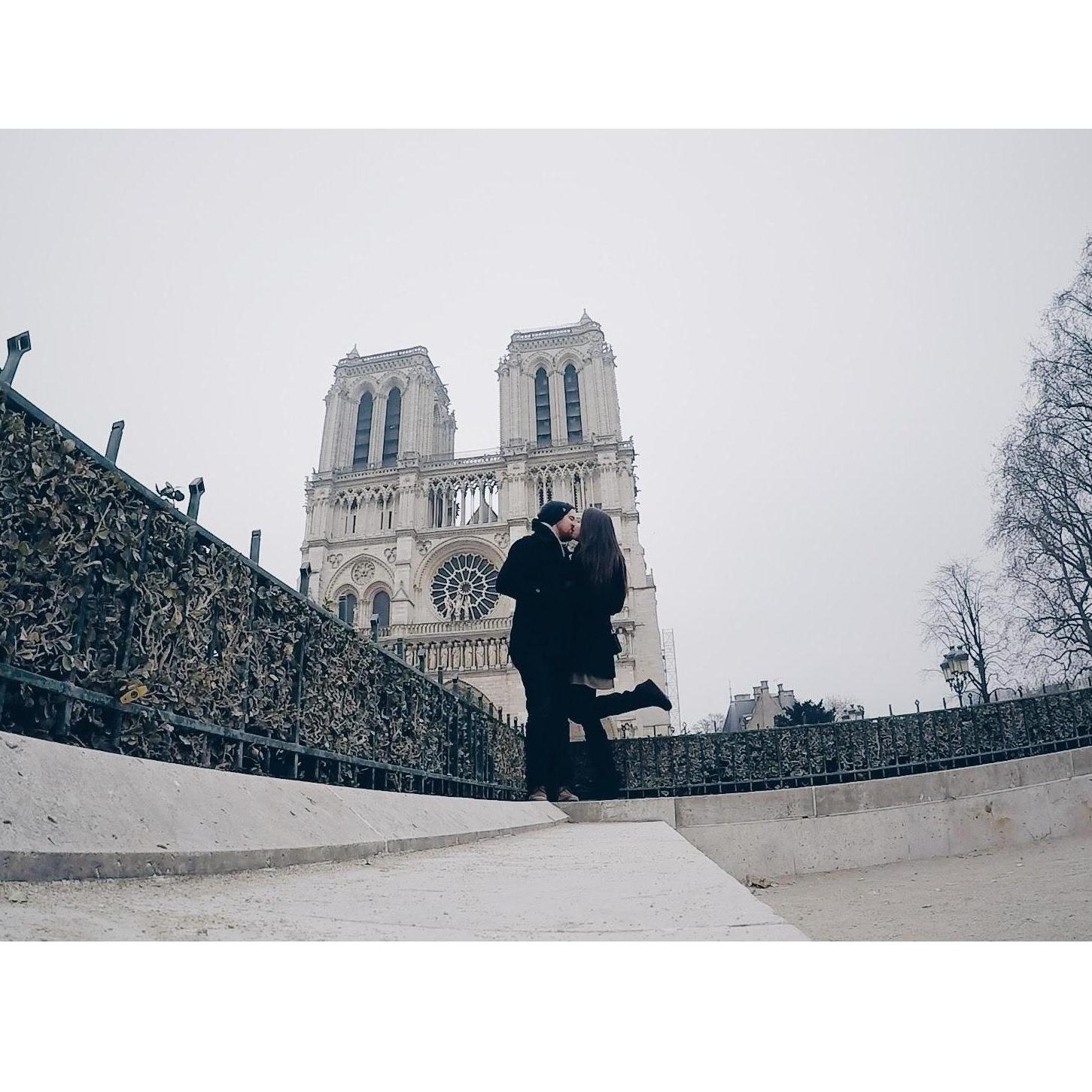 New Year 2017 in Paris! It was sooo cold on this trip!