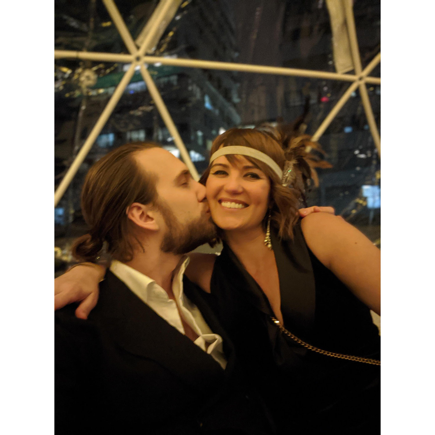 sneaking into igloos at the Watergate