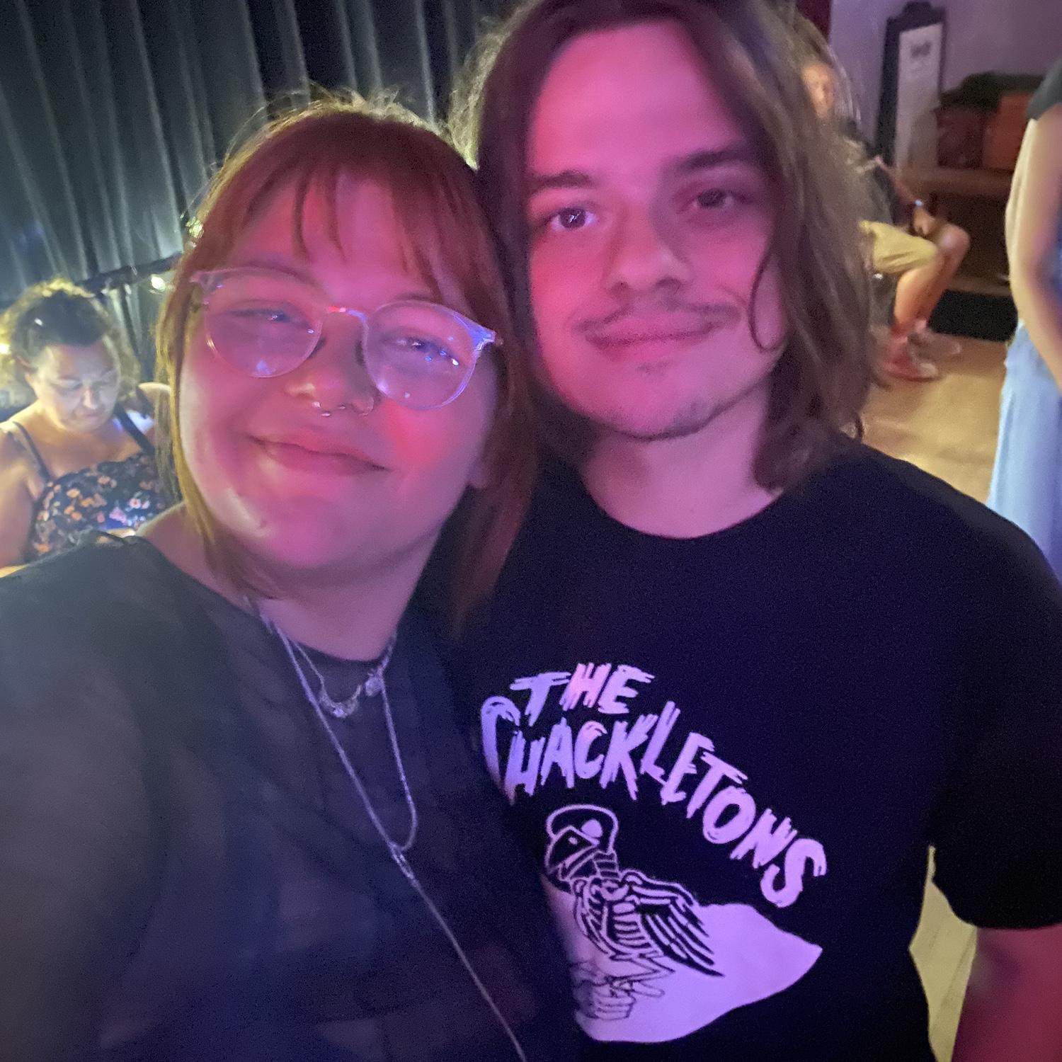 We just saw our favorite band play live.