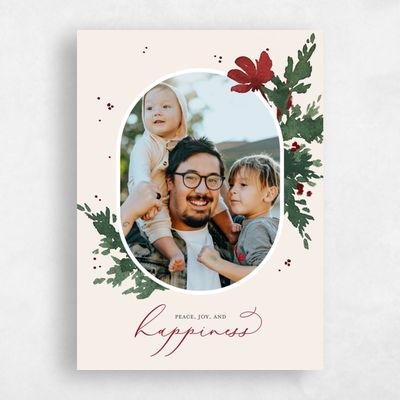 Beige Standard Holiday Card - Danforth