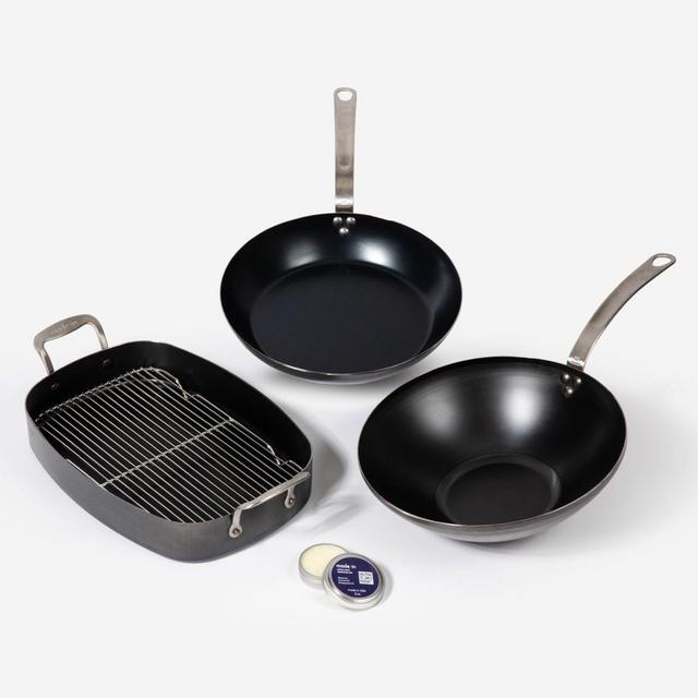The Blue Carbon Steel Set