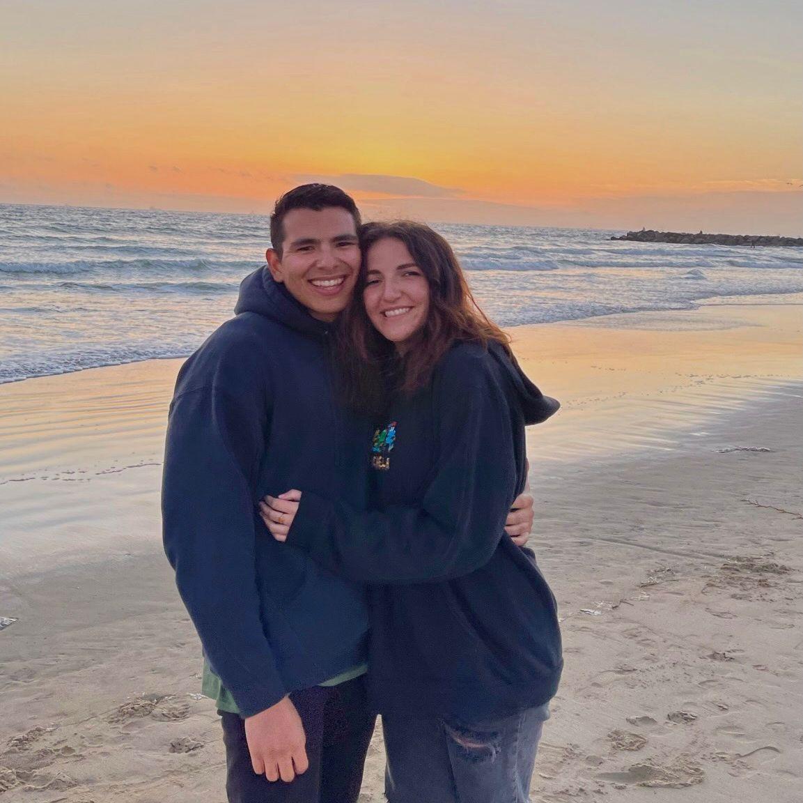 One of Courtney's many trips from DC to OC to visit Parker