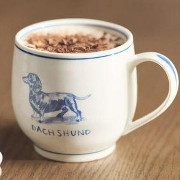 Molly Hatch Stoneware Dog Mug