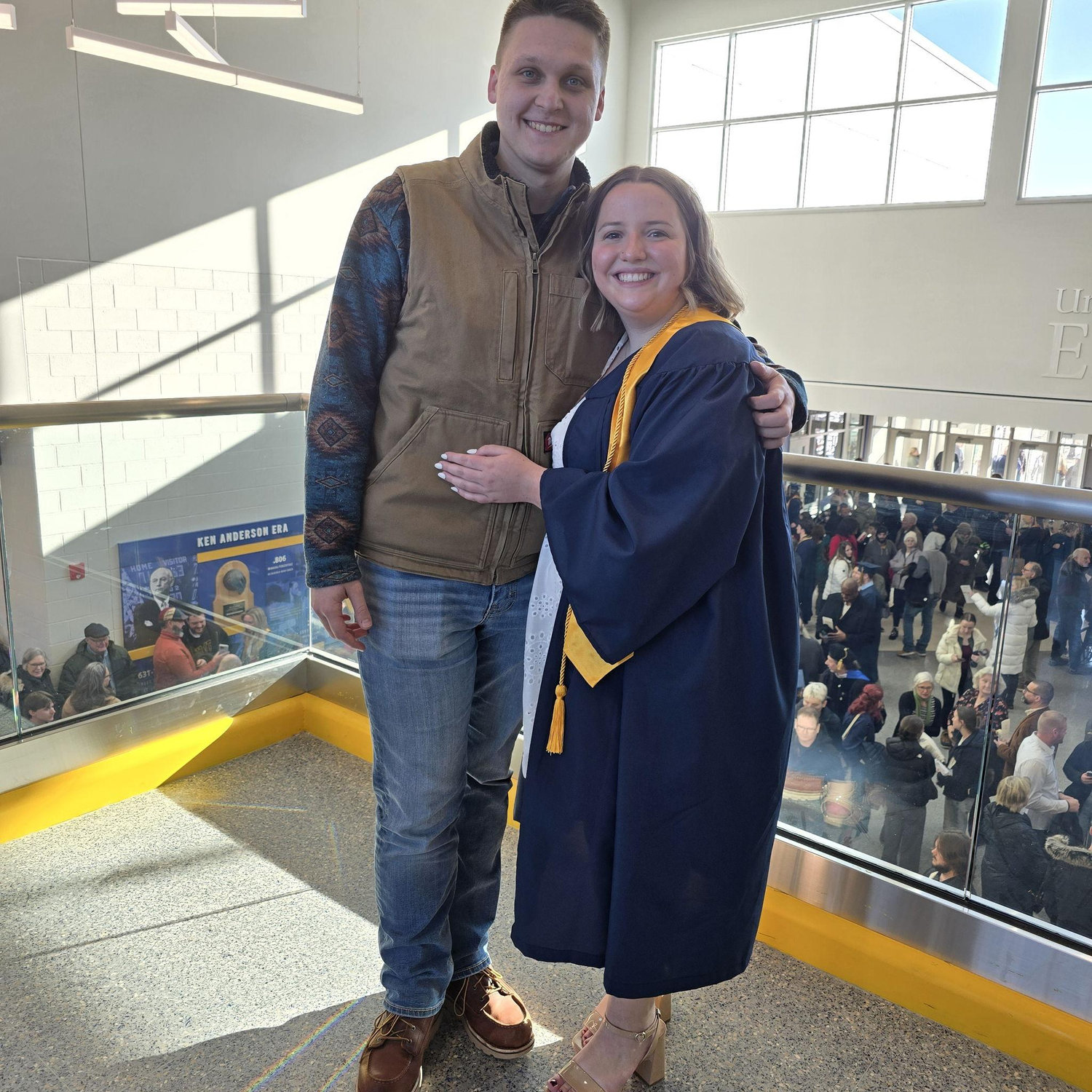 Leah's college graduation!