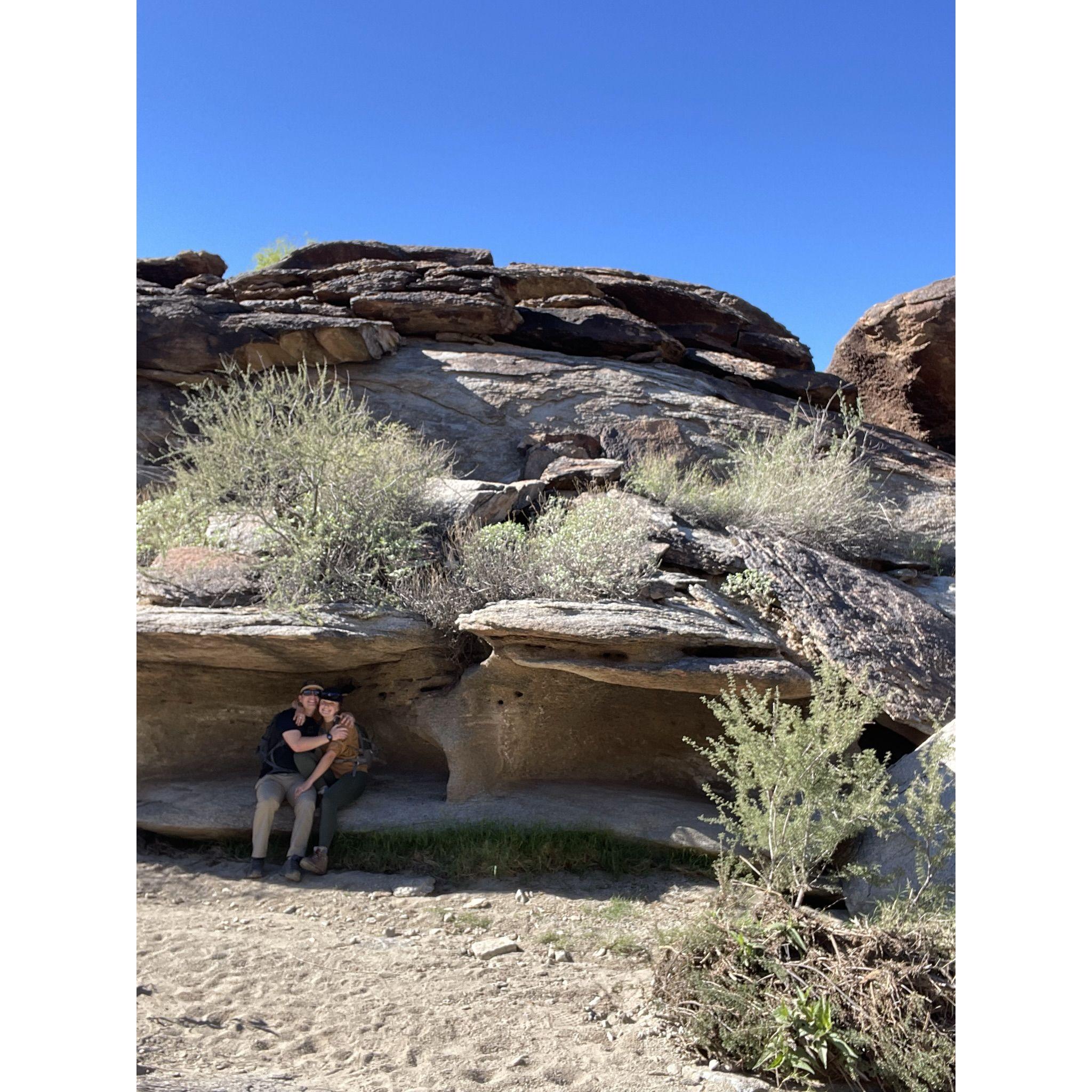 Hiking at Mormon Trailhead in Arizona, 2022