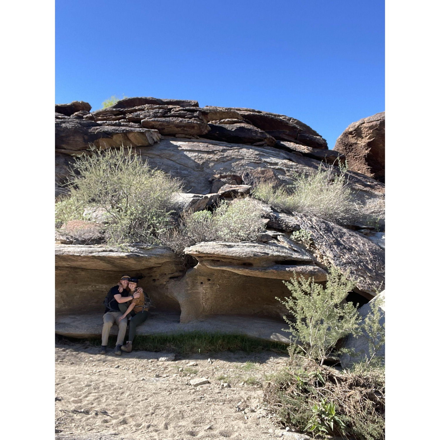 Hiking at Mormon Trailhead in Arizona, 2022