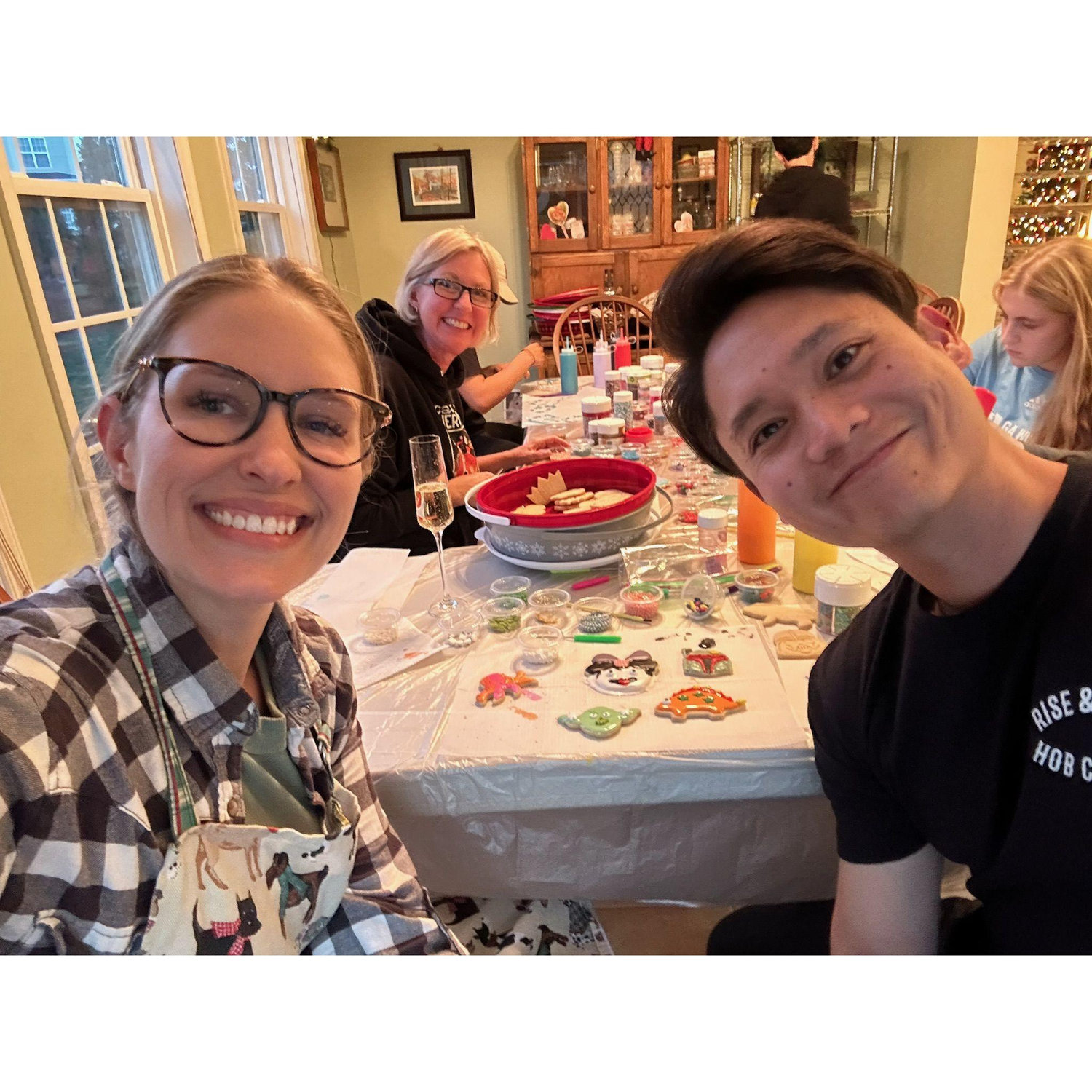 Making cookies at Cookie Fest 2023!