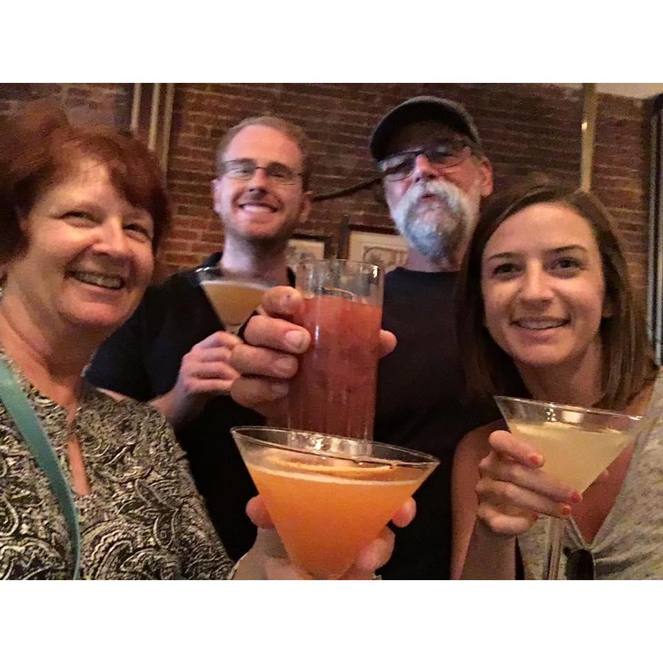 The Williams Clan (Carole, Chris, Wes, Danielle)