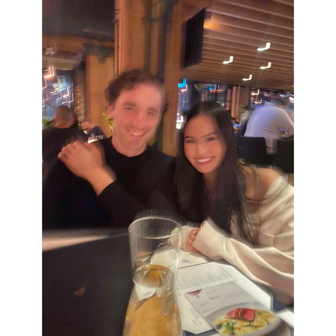 First photo we ever took together. Quality A+