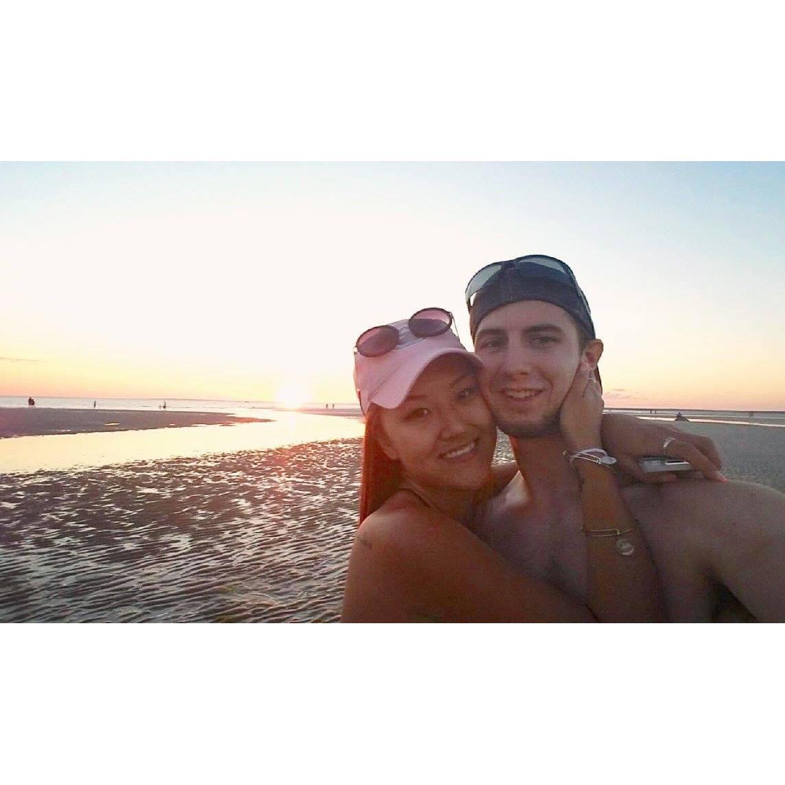 August 2016- Cape Cod, Mayflower Beach (JoAn's favorite) during sunset