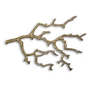 Cast Metal Branch Gold 24"x18" - Threshold™