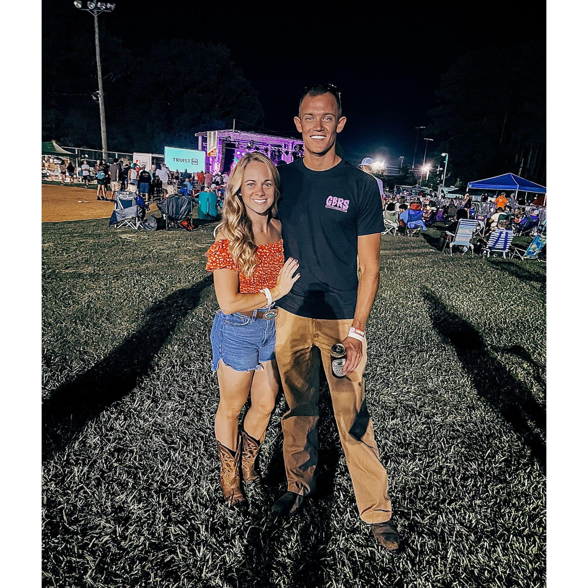 The night he made it official