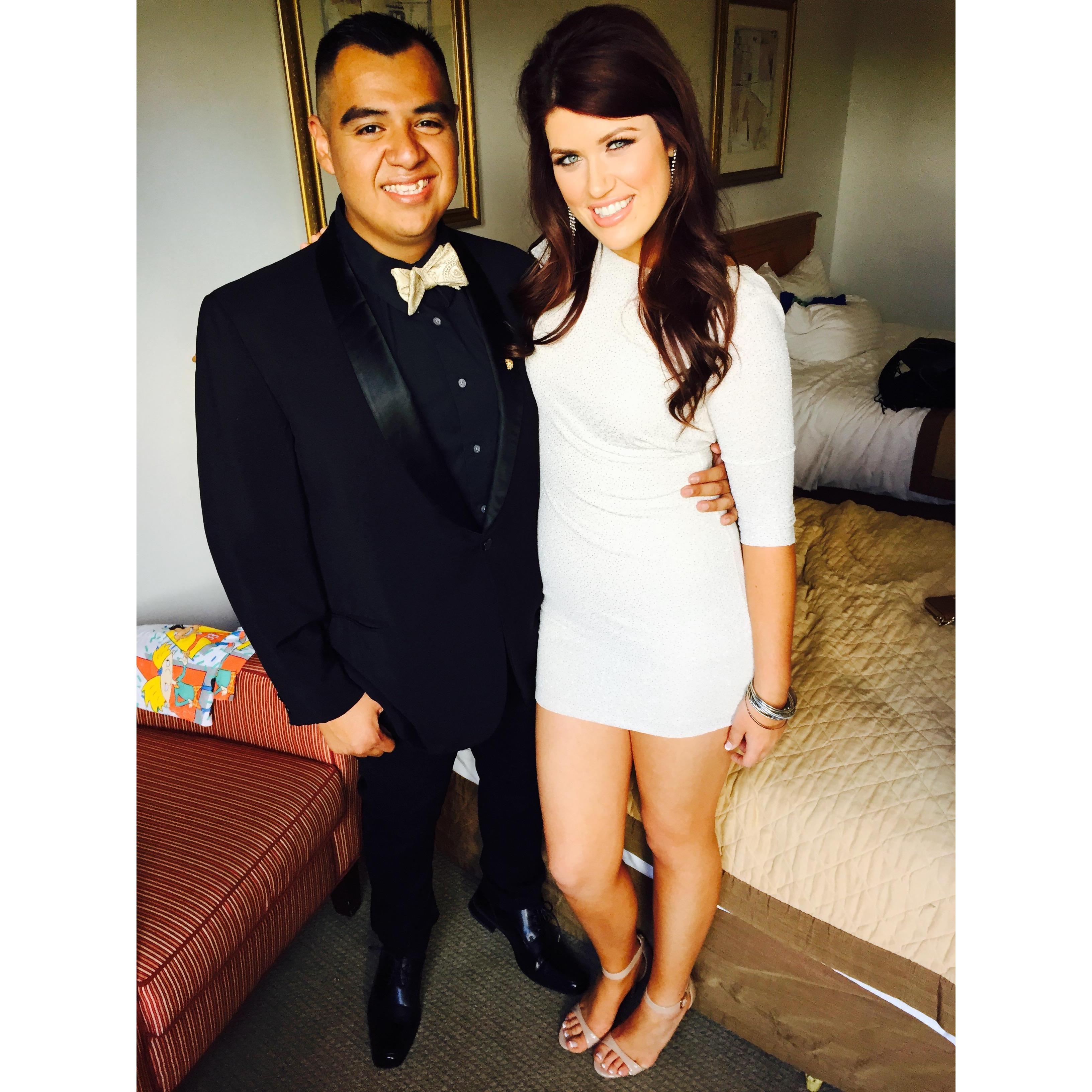 last formal as "friends"