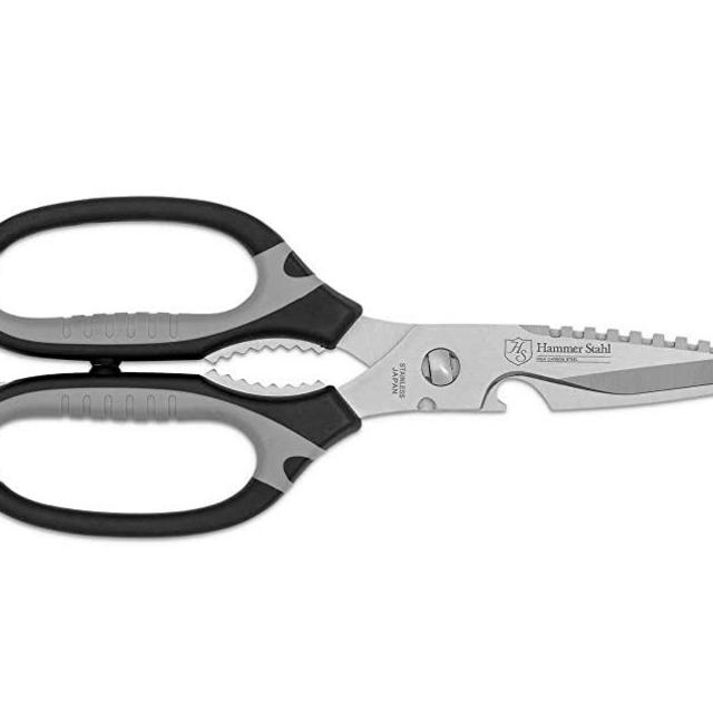 Hammer Stahl Kitchen Shears - Multipurpose Heavy Duty Kitchen Scissors - High Carbon Steel - Come-Apart Professional Cutter