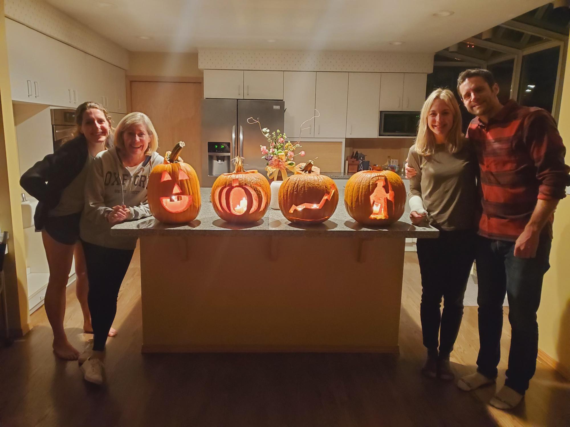 Visiting Pete's family in Spokane