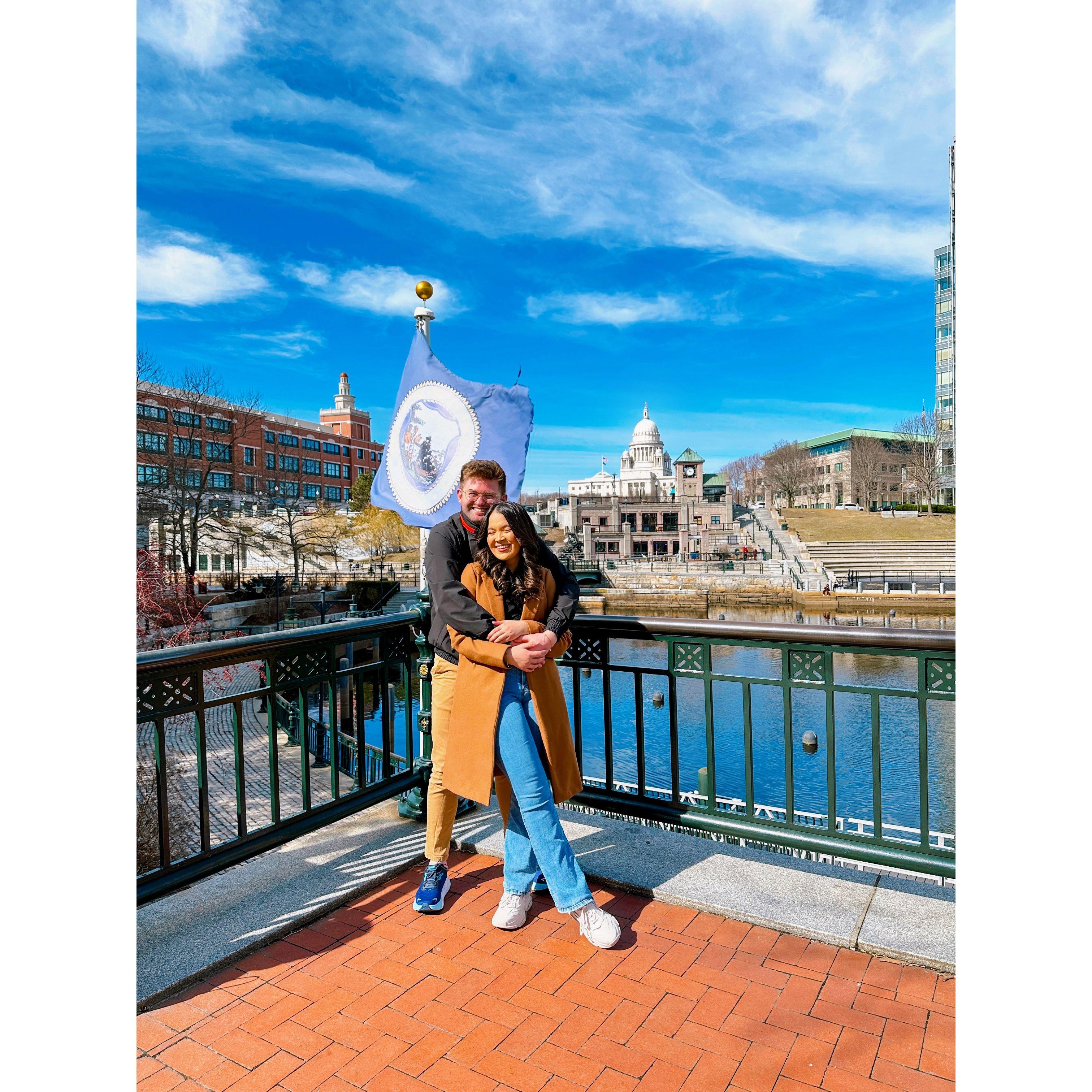 Celebrated our 3 year dating anniversary with a day trip to Providence, RI. We love exploring new places together.