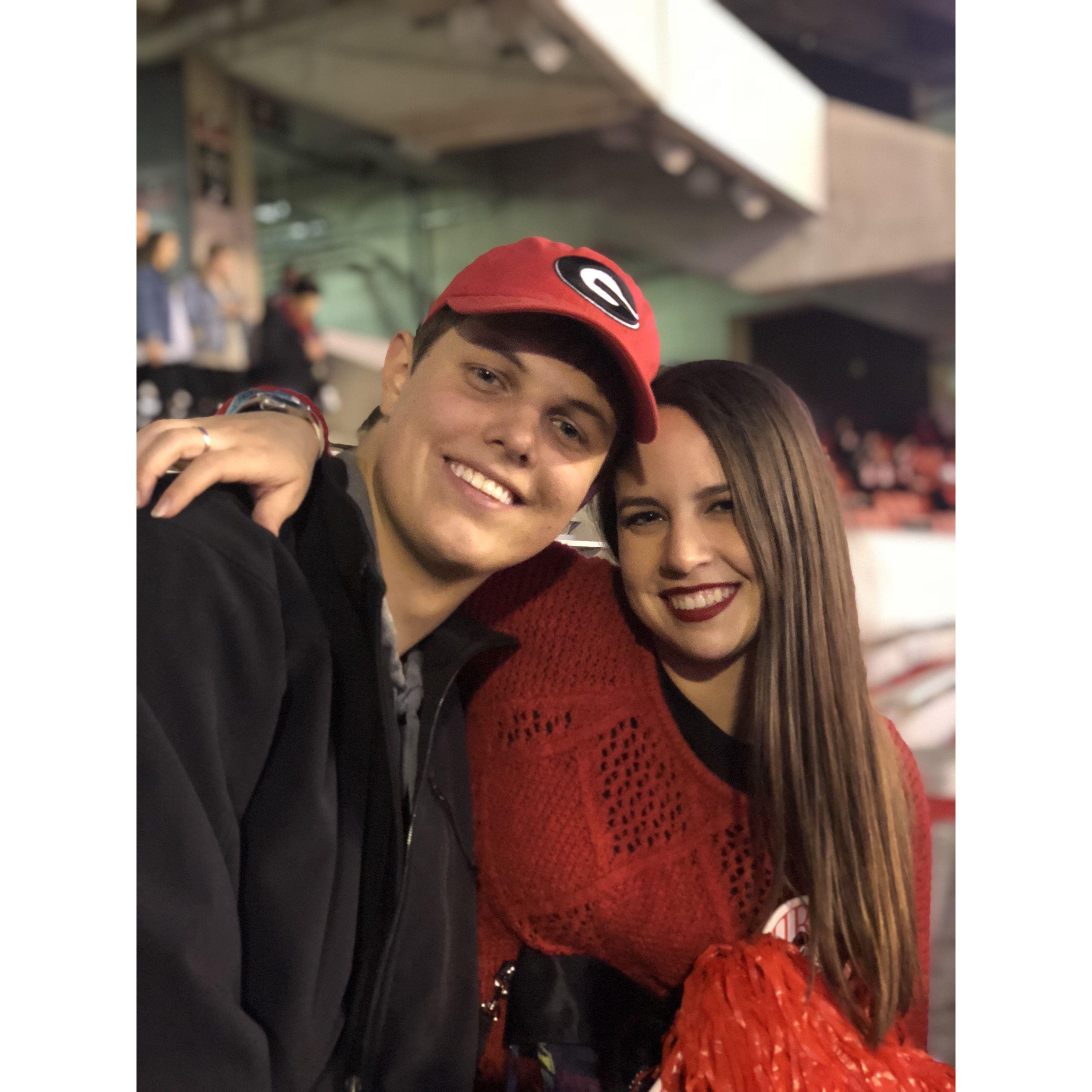 Supporting our Georgia Bulldogs