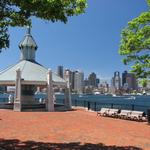East Boston (where Boston Logan Airport is)