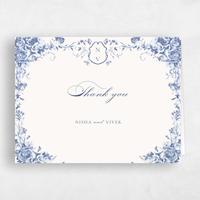 Blue Wedding Thank You - Hattaway Landscape