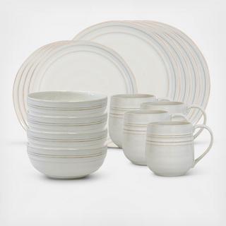 Bilbao 16-Piece Dinnerware Set, Service for 4