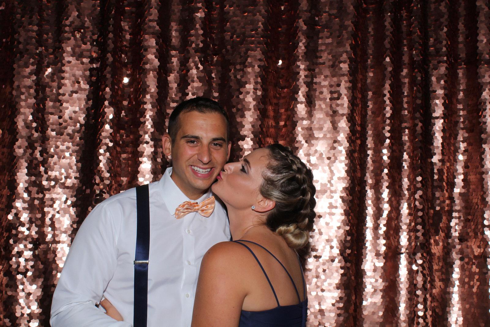 Photobooth picture from Ben and Christie's Wedding in August 2017.