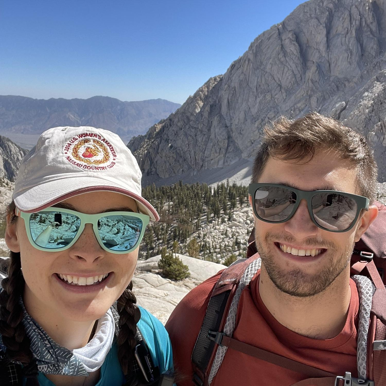 While there was concern I would kill him on Mt. Whitney, turned out I was the one who got sick.