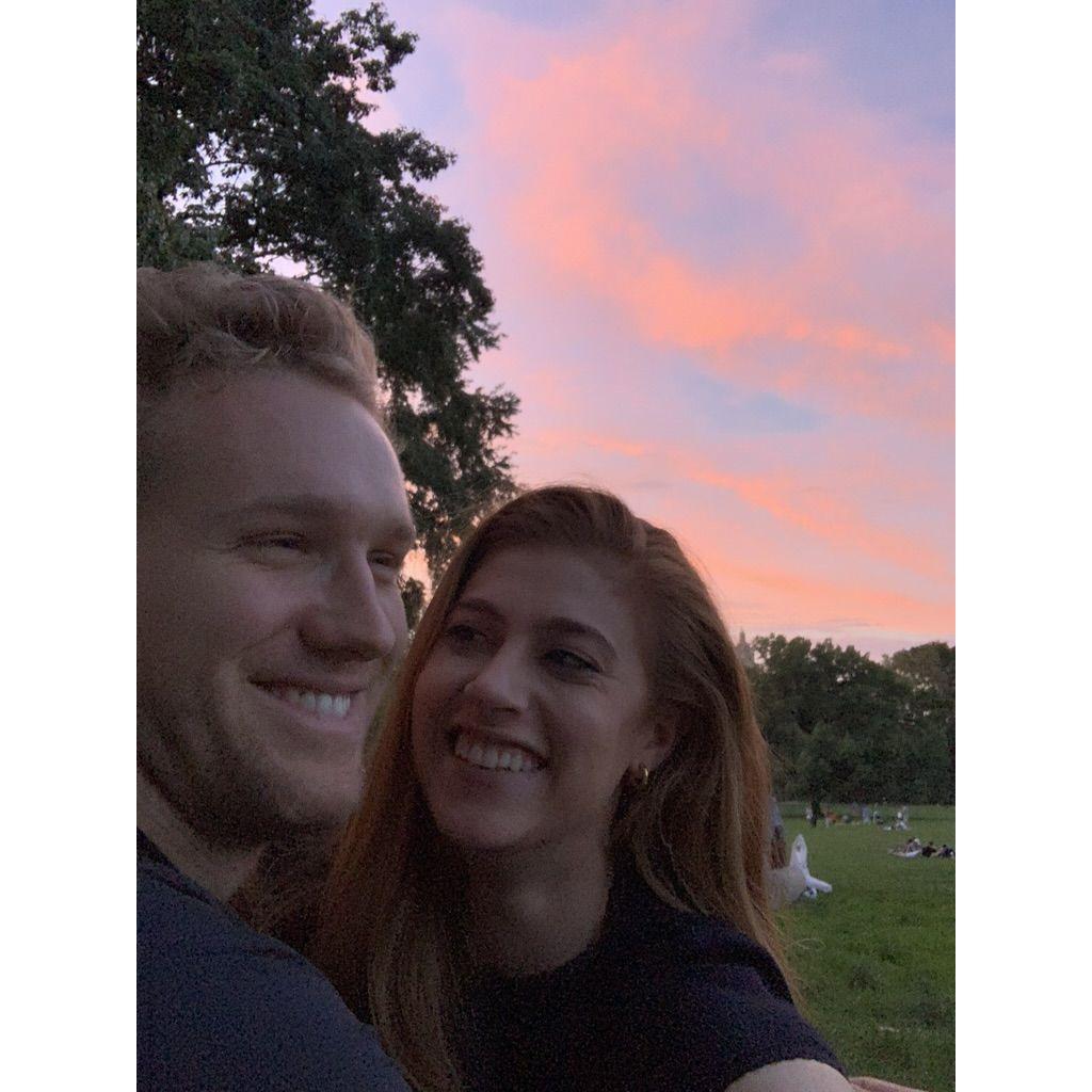 Our first picture together