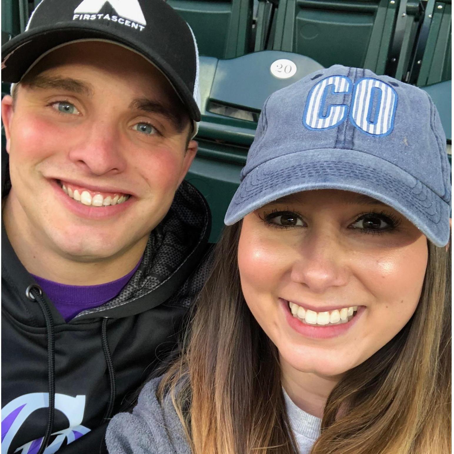 Our 2nd date! Go Rockies!