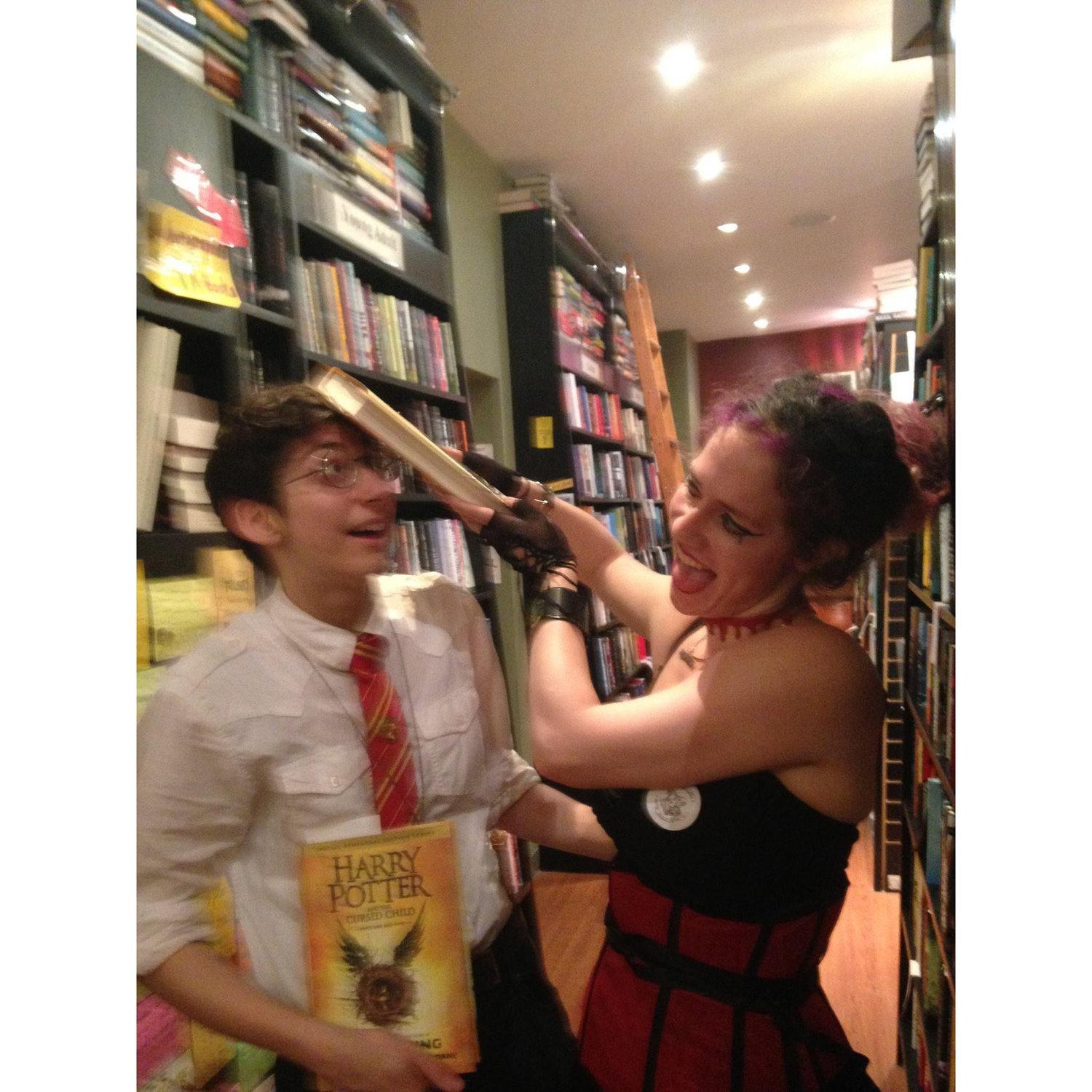 Harry Potter and the Cursed Child release party, because we love excuses for Harry Potter cosplay!