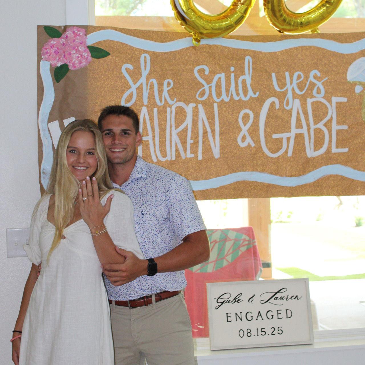What we came home to after the engagement!