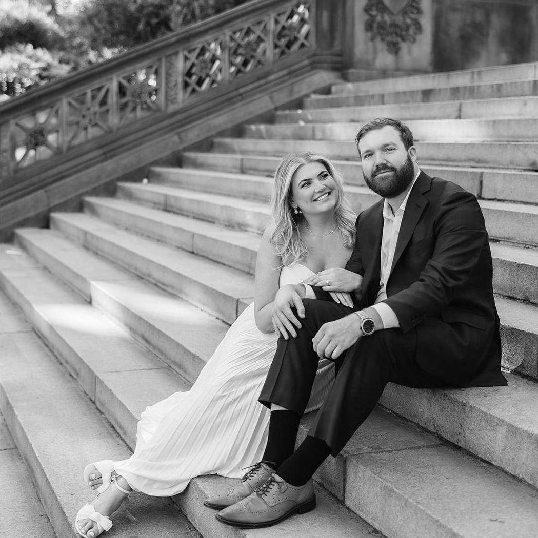 Engagement photos in Central Park