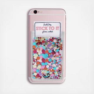 Multi Confetti Card Holder