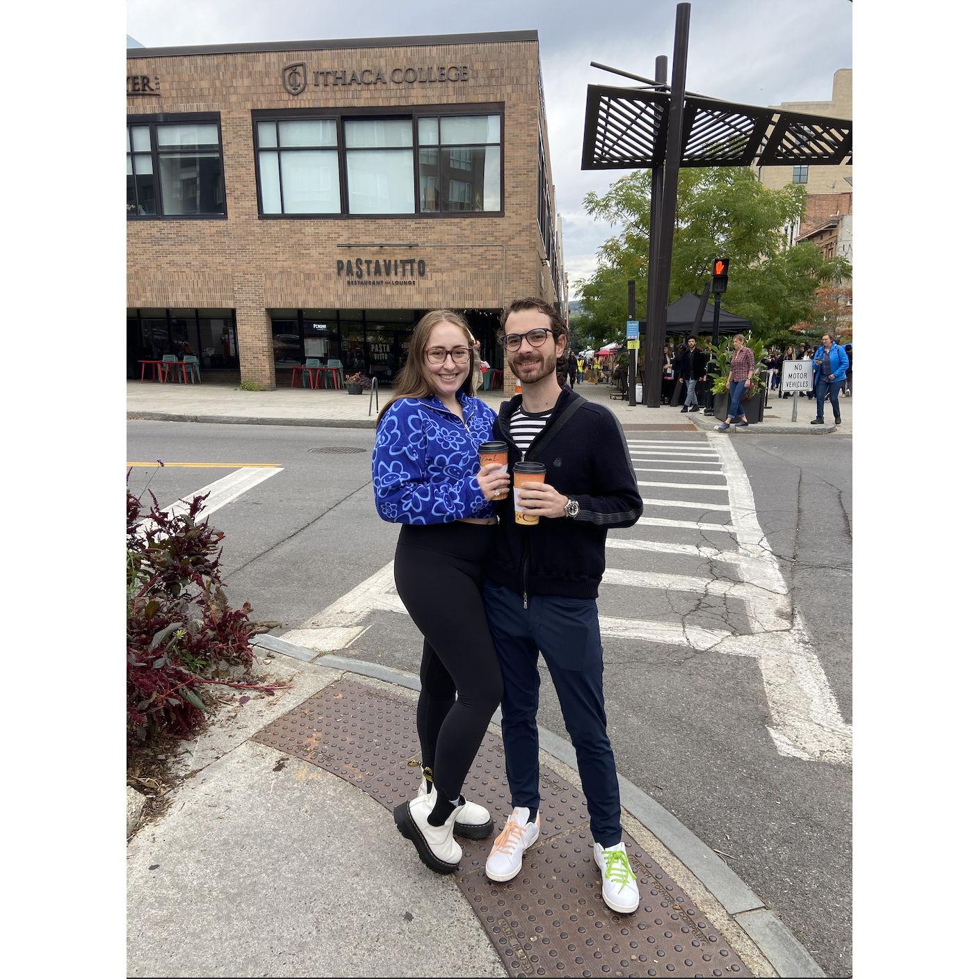 Apple Fest 2022 (the day before we got engaged)